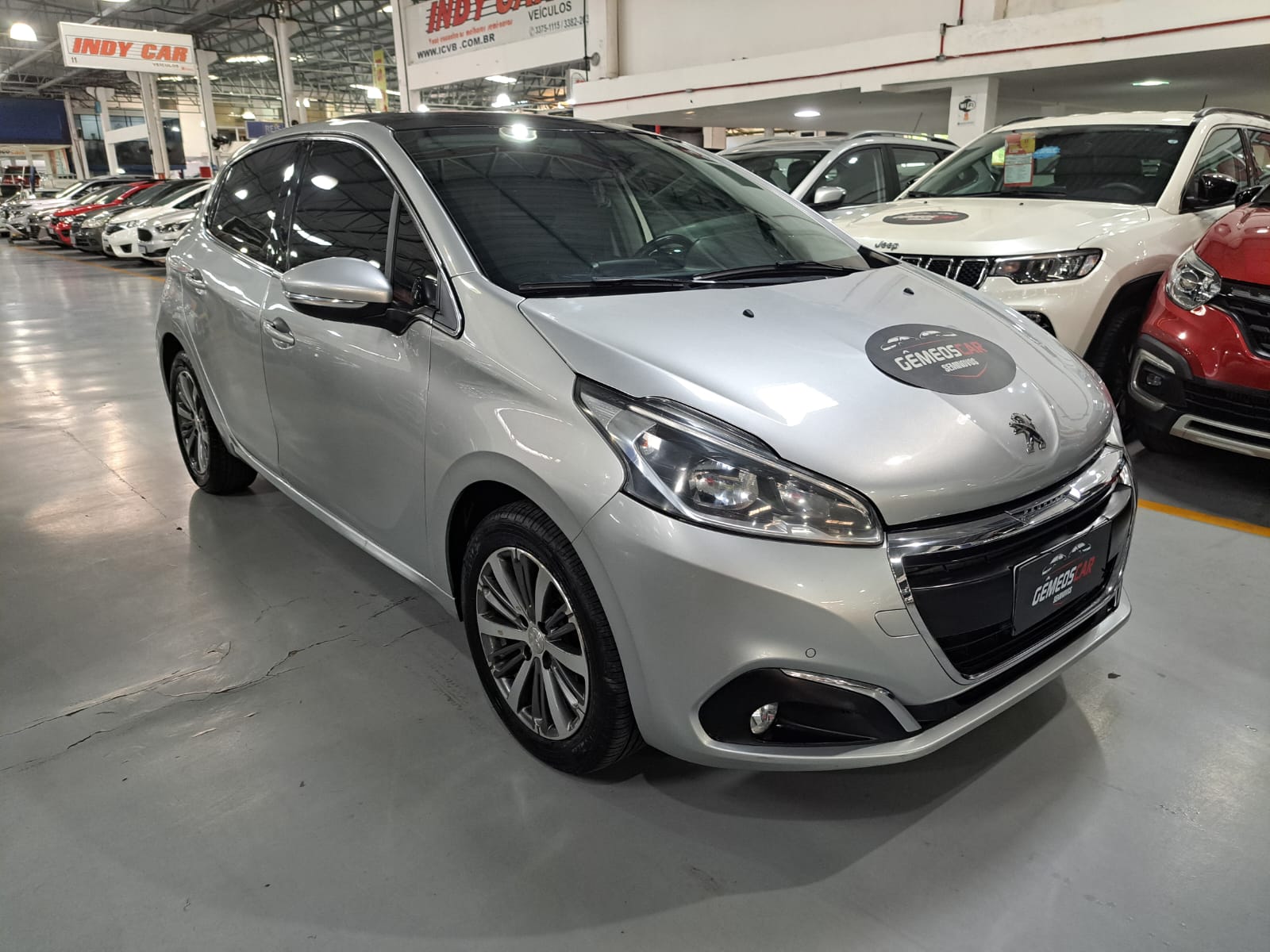 PEUGEOT 208 1.6 griffe 16v flex 4p automatico