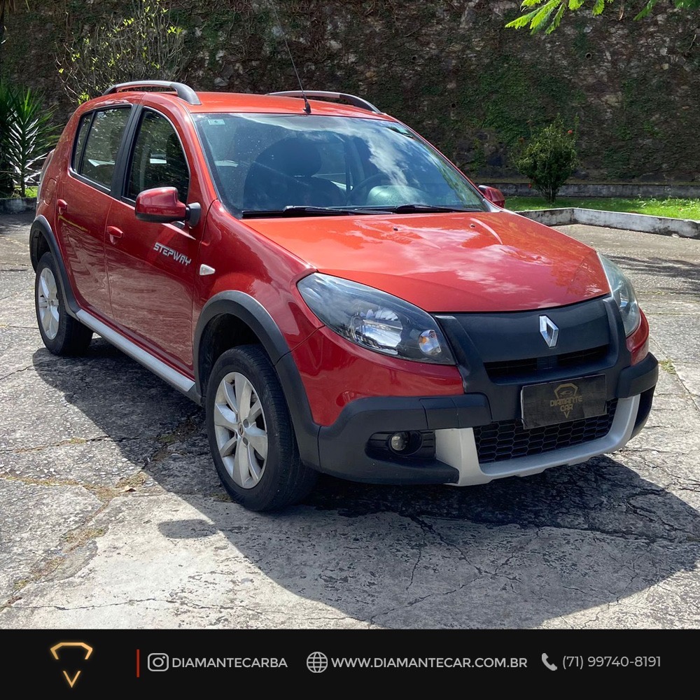 RENAULT sandero 1.6 16v sce flex stepway 4p manual