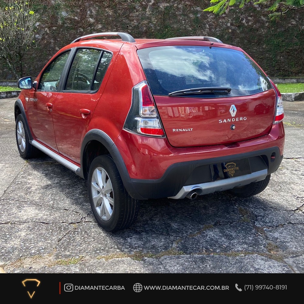 RENAULT sandero 1.6 16v sce flex stepway 4p manual