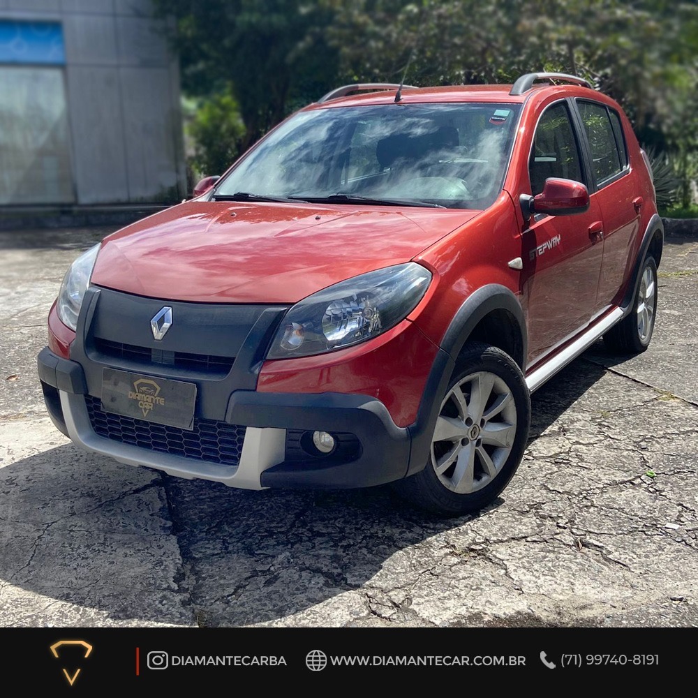 RENAULT sandero 1.6 16v sce flex stepway 4p manual